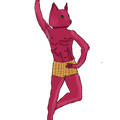 Rufus the Pinup Cat Sticker