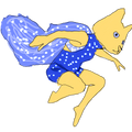 Sparkles the Pinup Cat Sticker